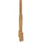Ekena Millwork Kennewick Rough Sawn Timber Gable Bracket, Western Red Cedar, 72"W x 33"H x 2"D x 6"F, 11/12 Pitch GBW072X33X0206KEN00RWR - alternate 2